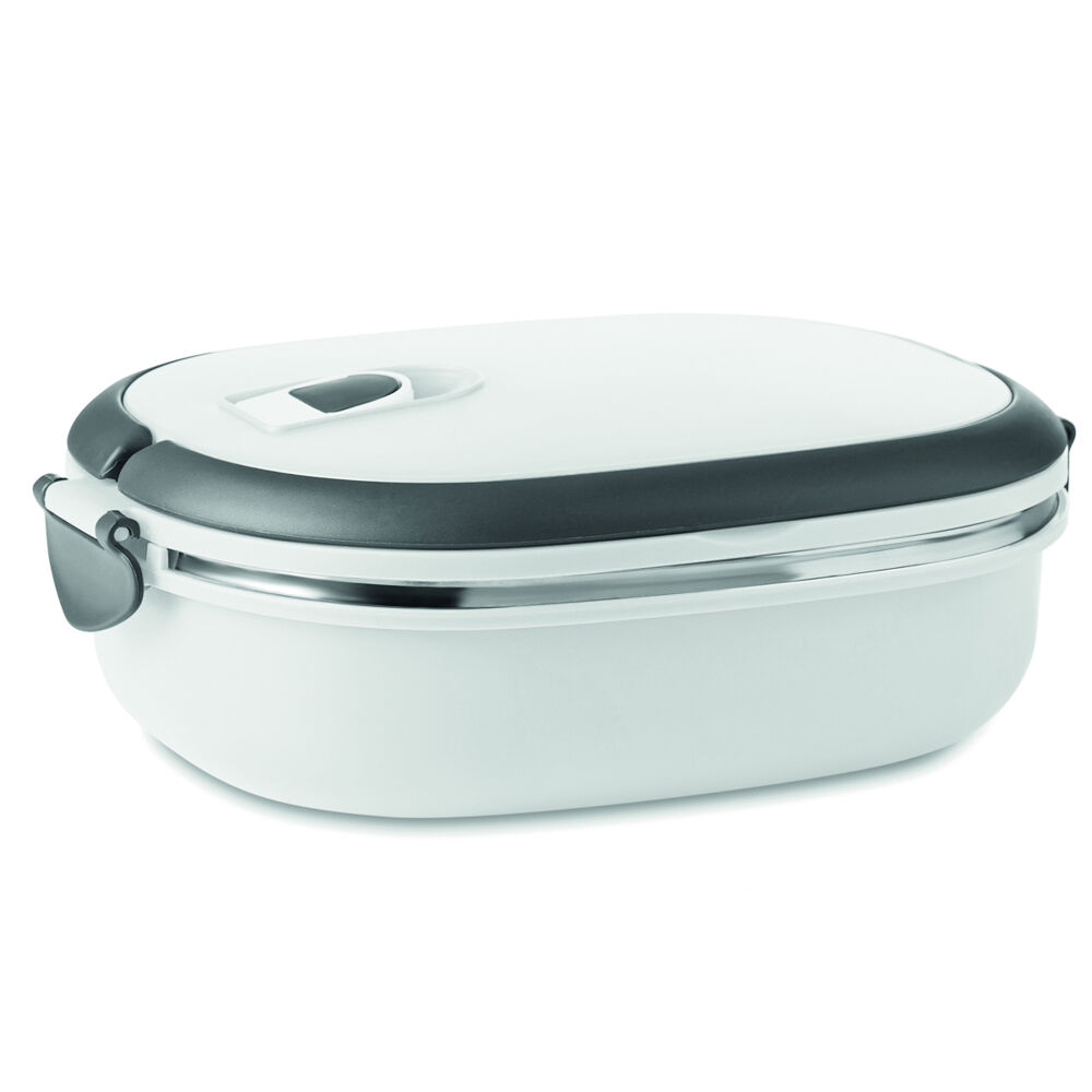 Insulated Metal Lunch Box with Handle
