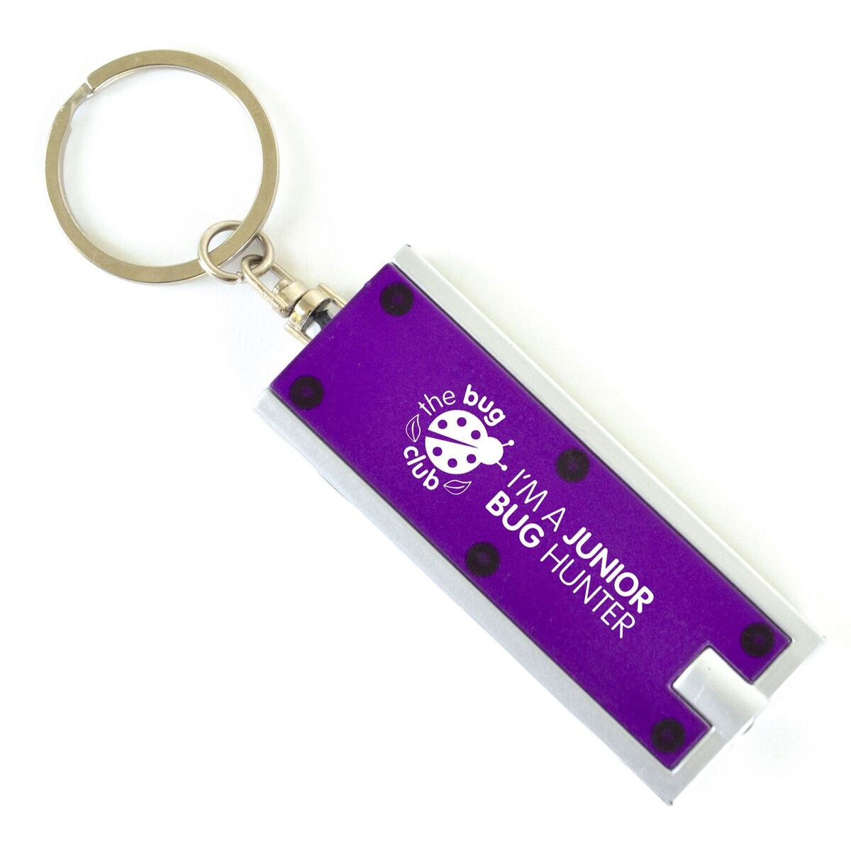 LED Keyring Torches Purple