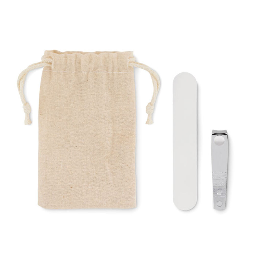 Manicure Set in a Cotton Pouch