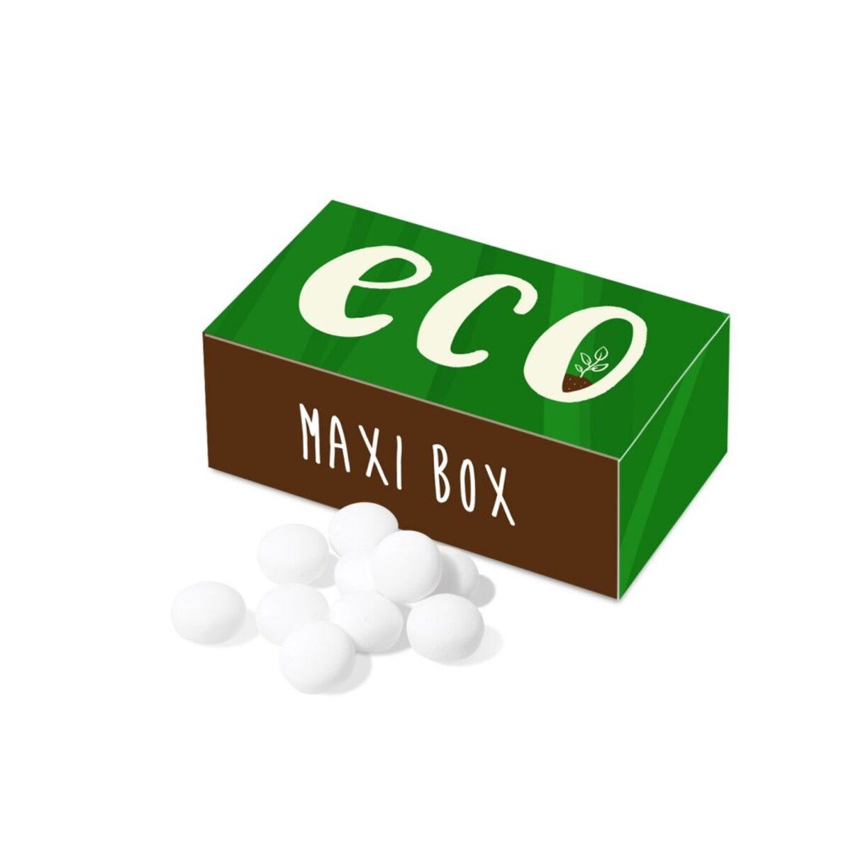 Maxi Confectionery Box filled with Mint Imperials