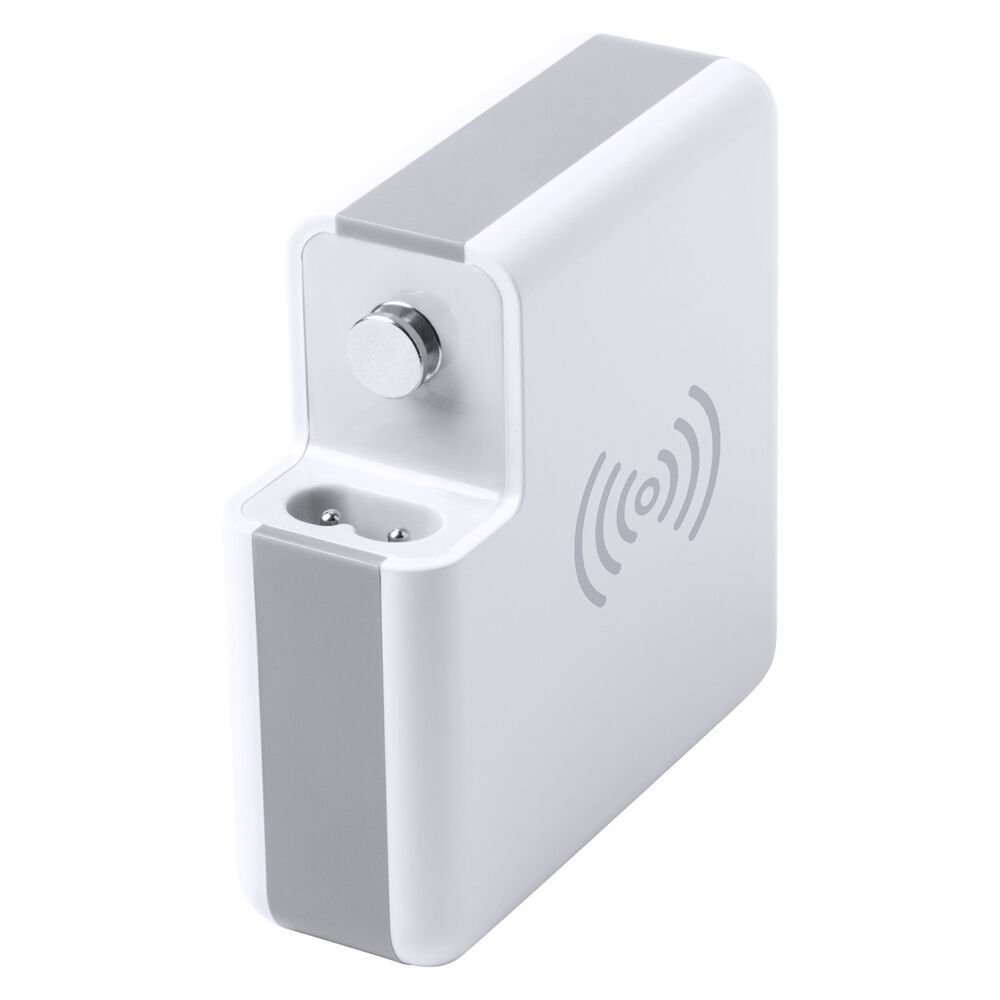 Multifunction travel adapter (interchangeable wall plugs)