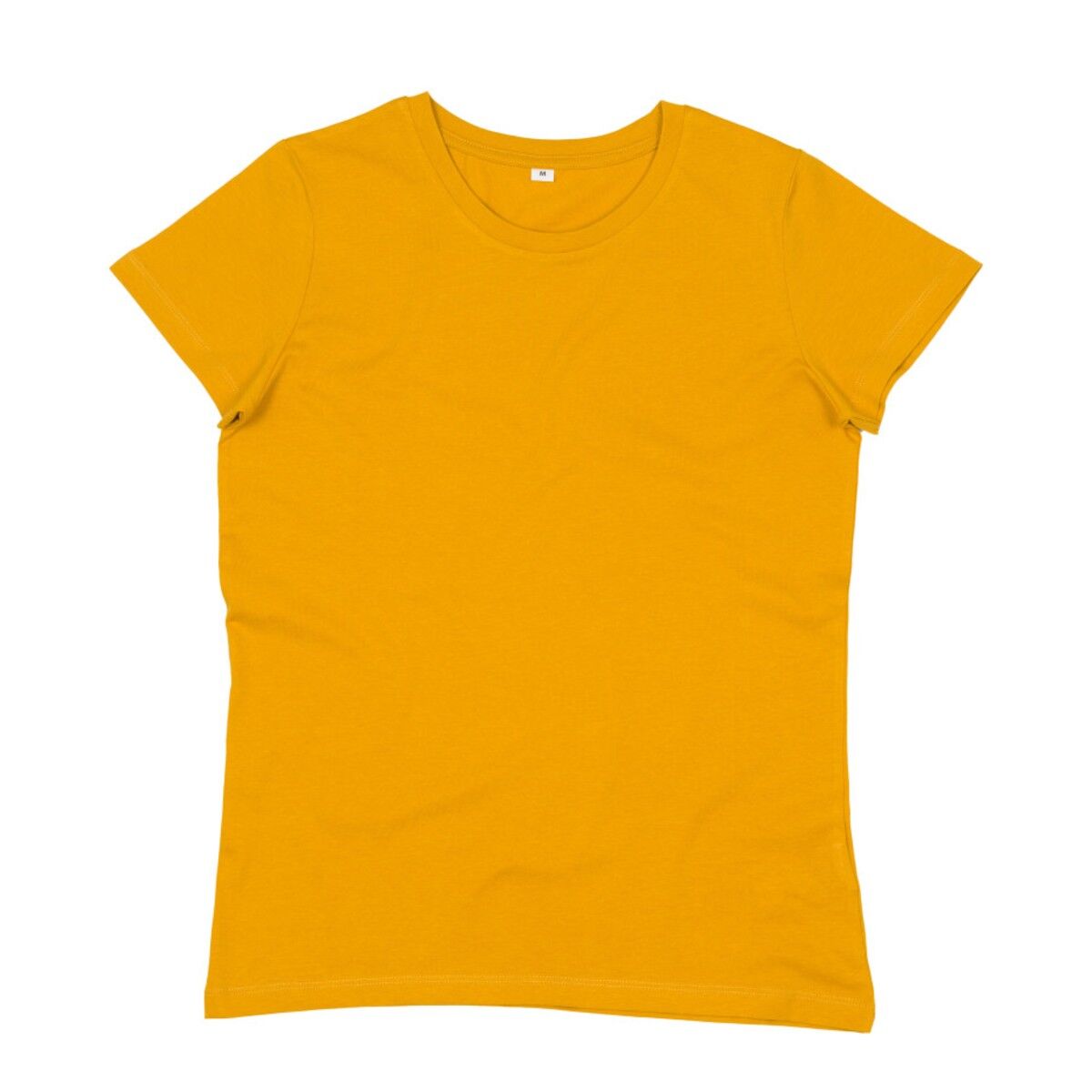 Womans Mantis Organic T Shirt - Mustard