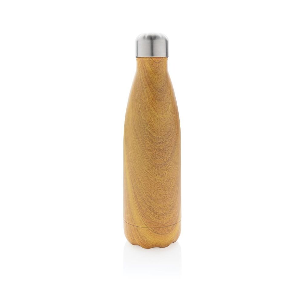 Wooden Effect Insulated Bottle