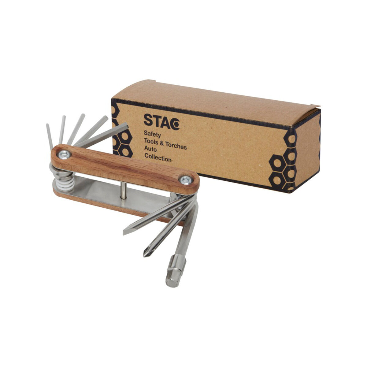 Bicycle Multi-Tool with Wood Finish