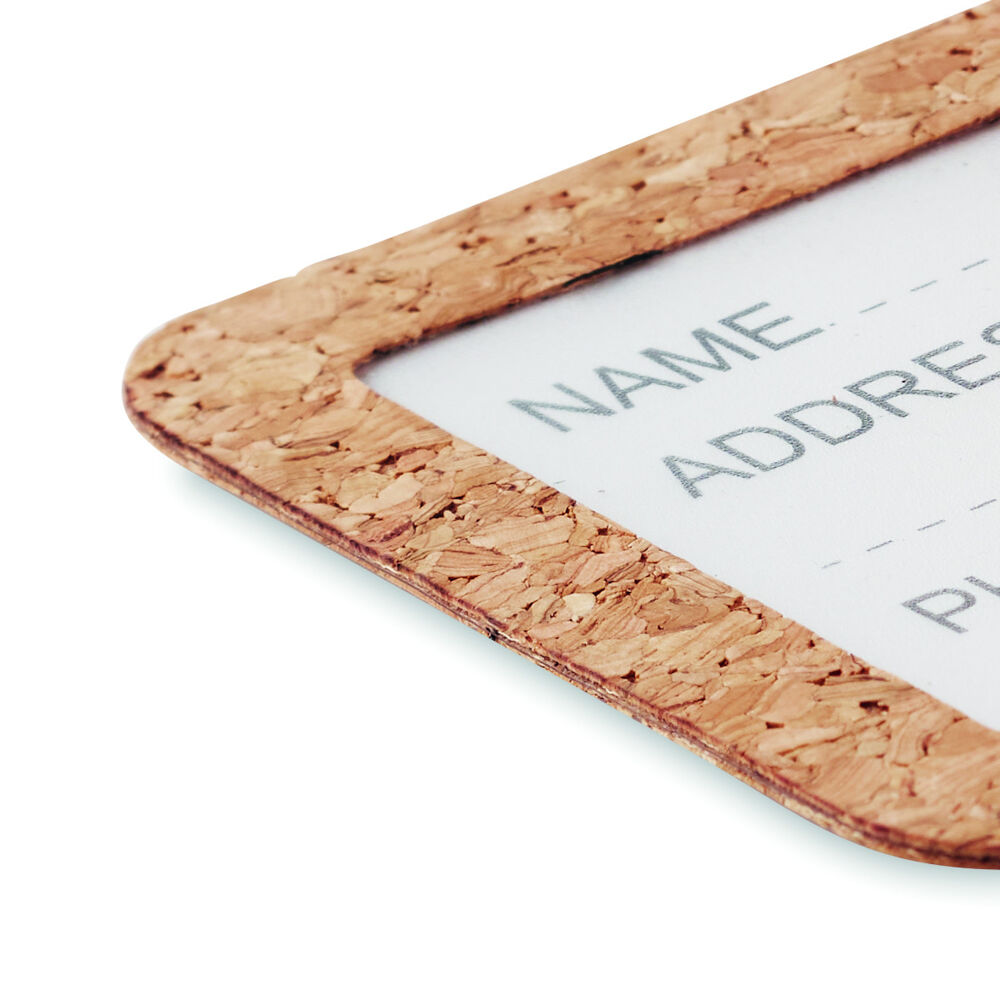 Cork Luggage Tag