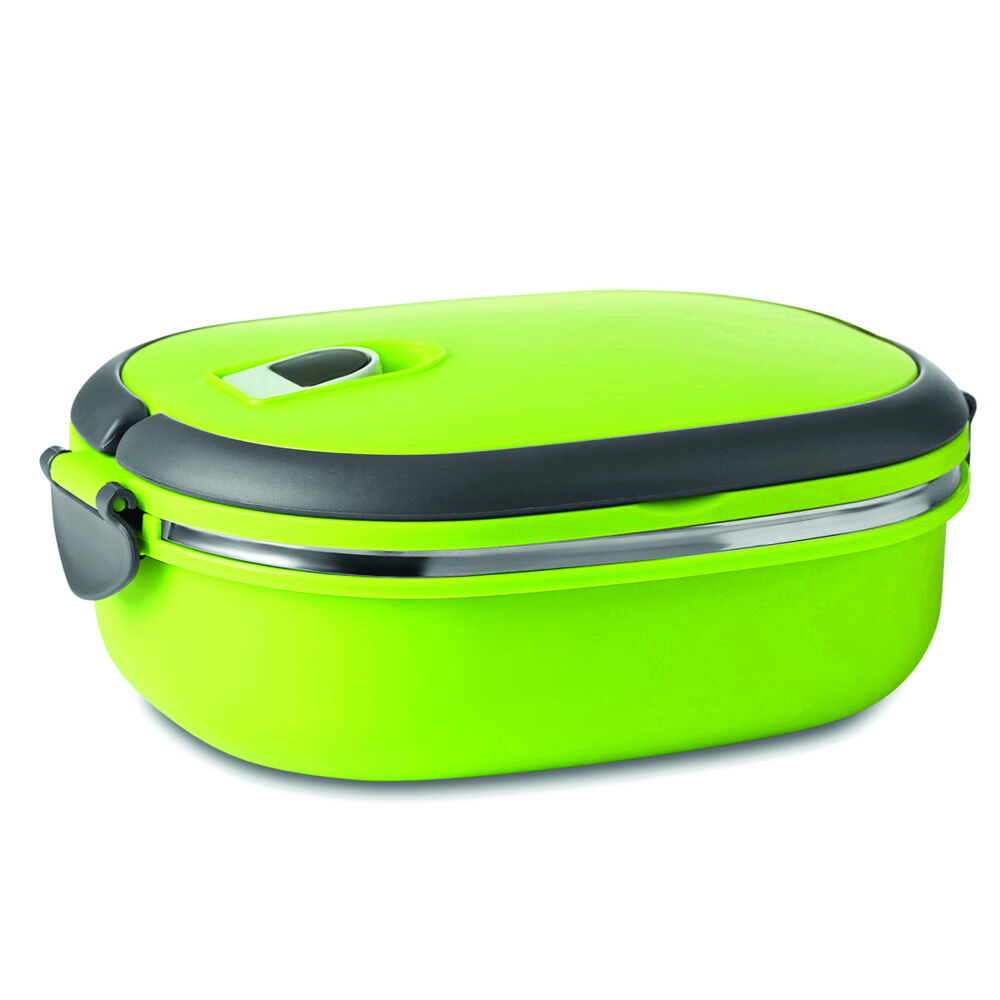 Insulated Metal Lunch Box with Handle