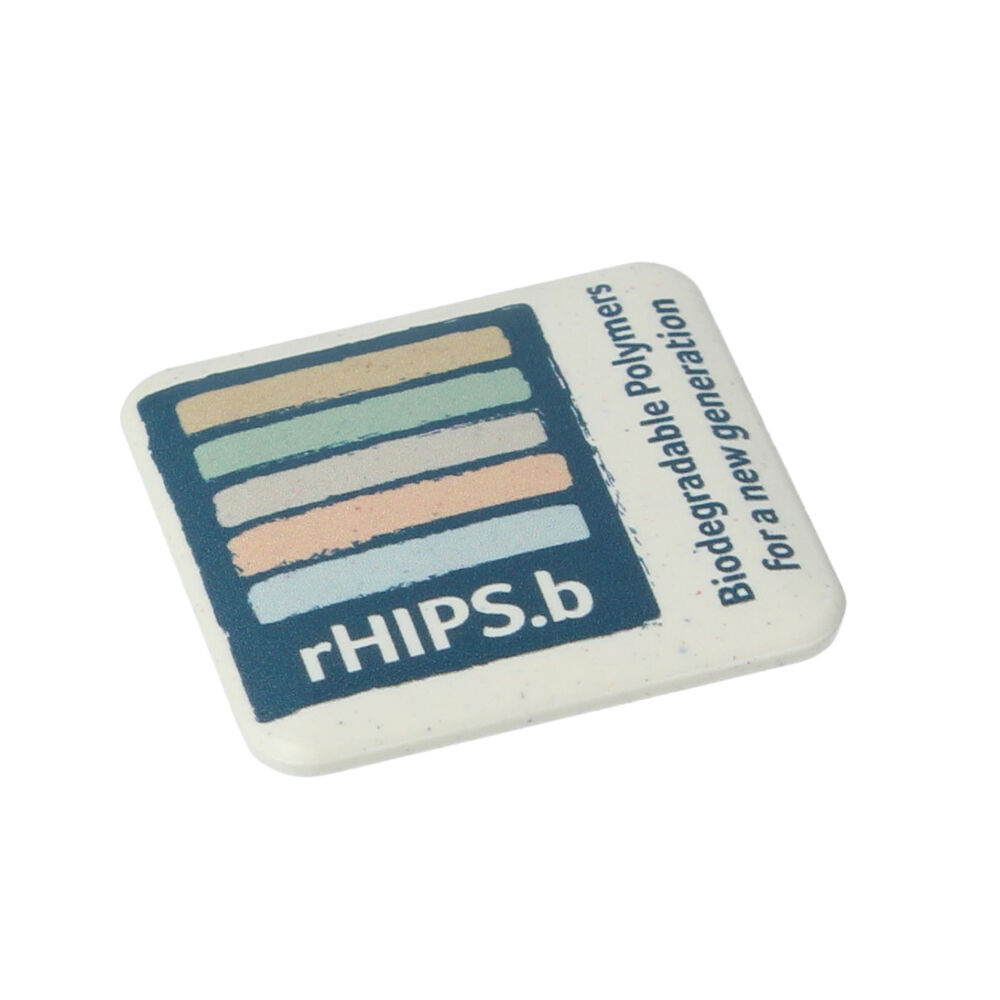 Recycled Plastic rHIPS Badge