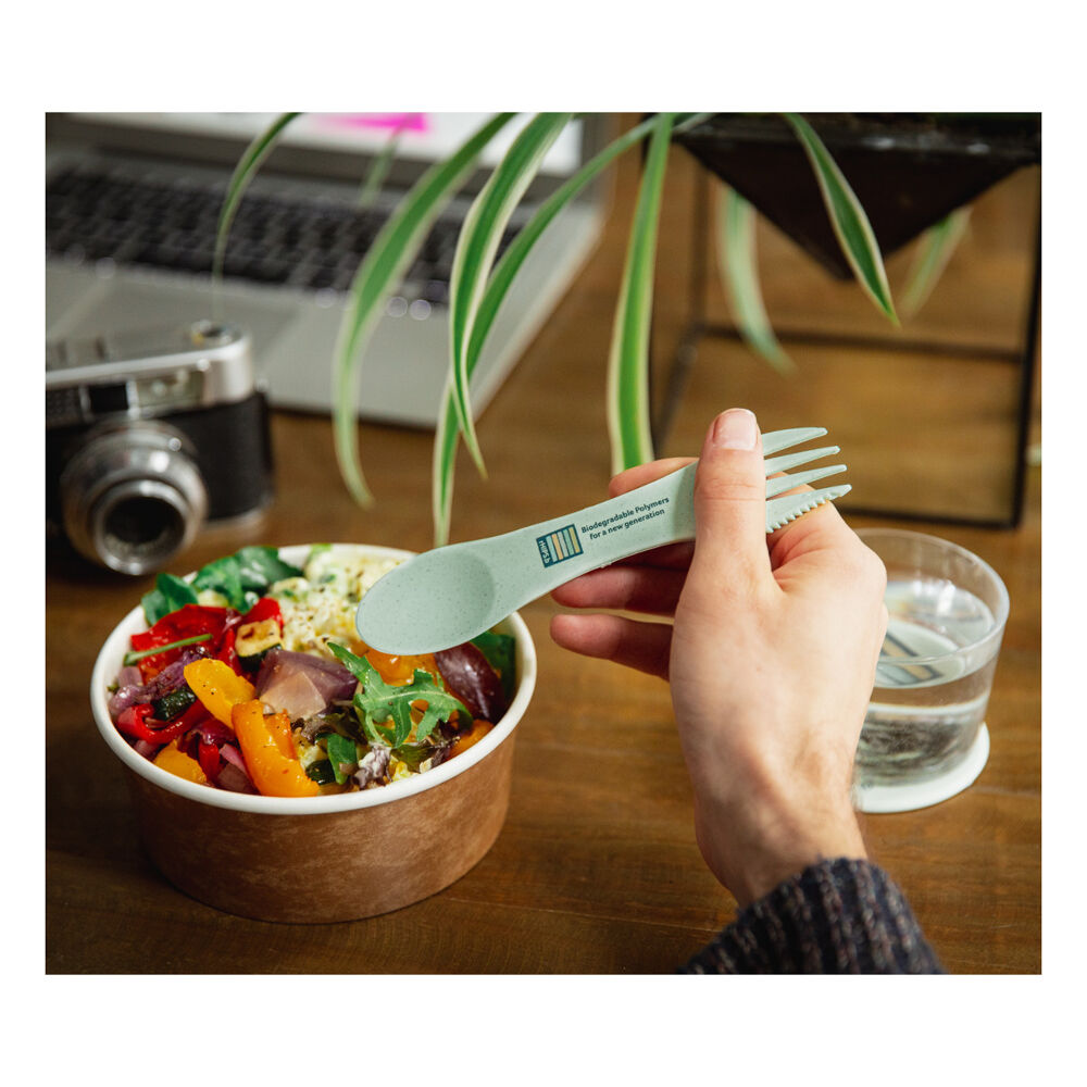 Recycled Plastic rHIPS Spork