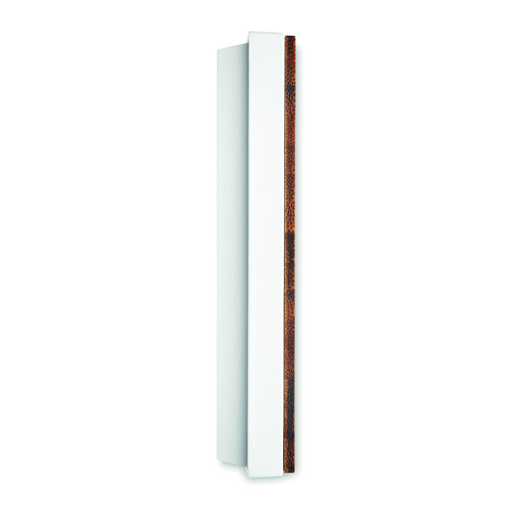 Weather station with bamboo front