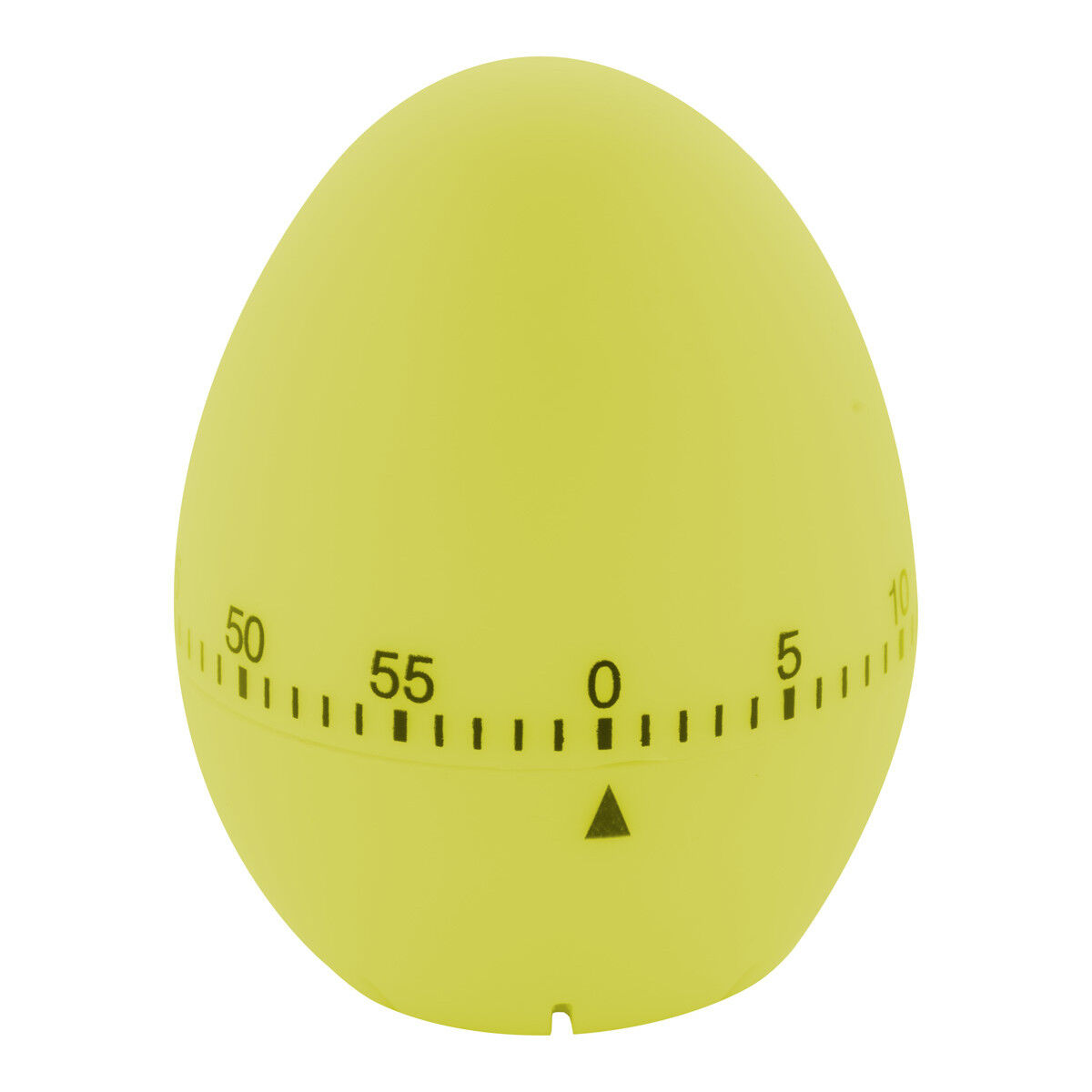 Egg-shaped kitchen timer