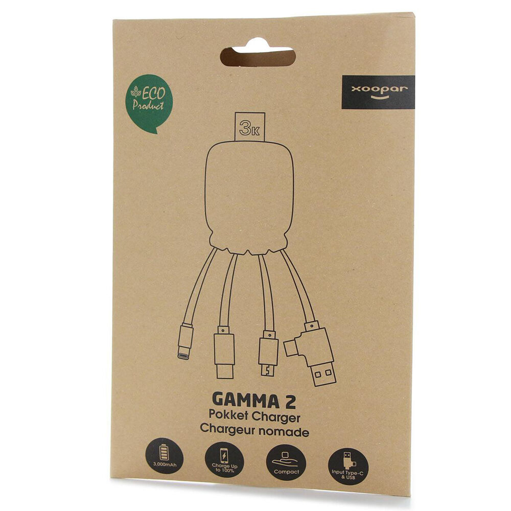 Xoopar Octopus Gamma Multi Charger & Powerbank