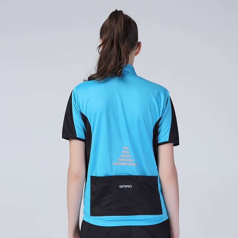 Ladies Bikewear Full Zip Performance Top