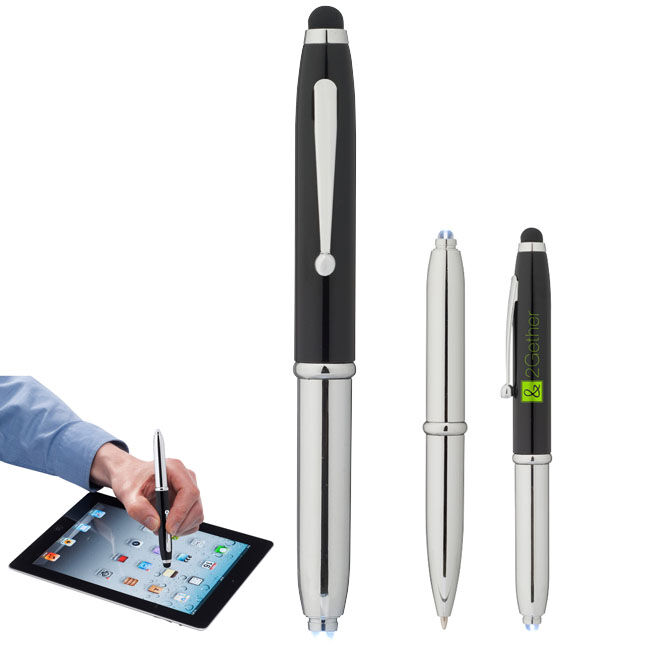 Xenon Stylus Pens with flashlight